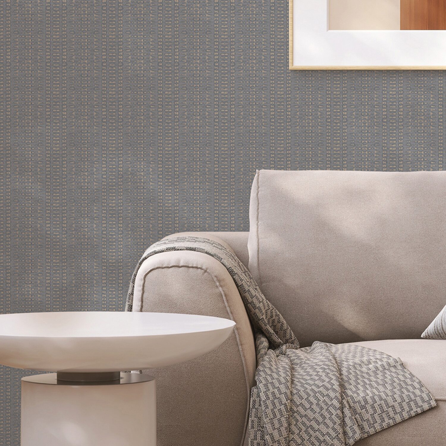 Tempaper Batik Stripe Peel & Stick Wallpaper