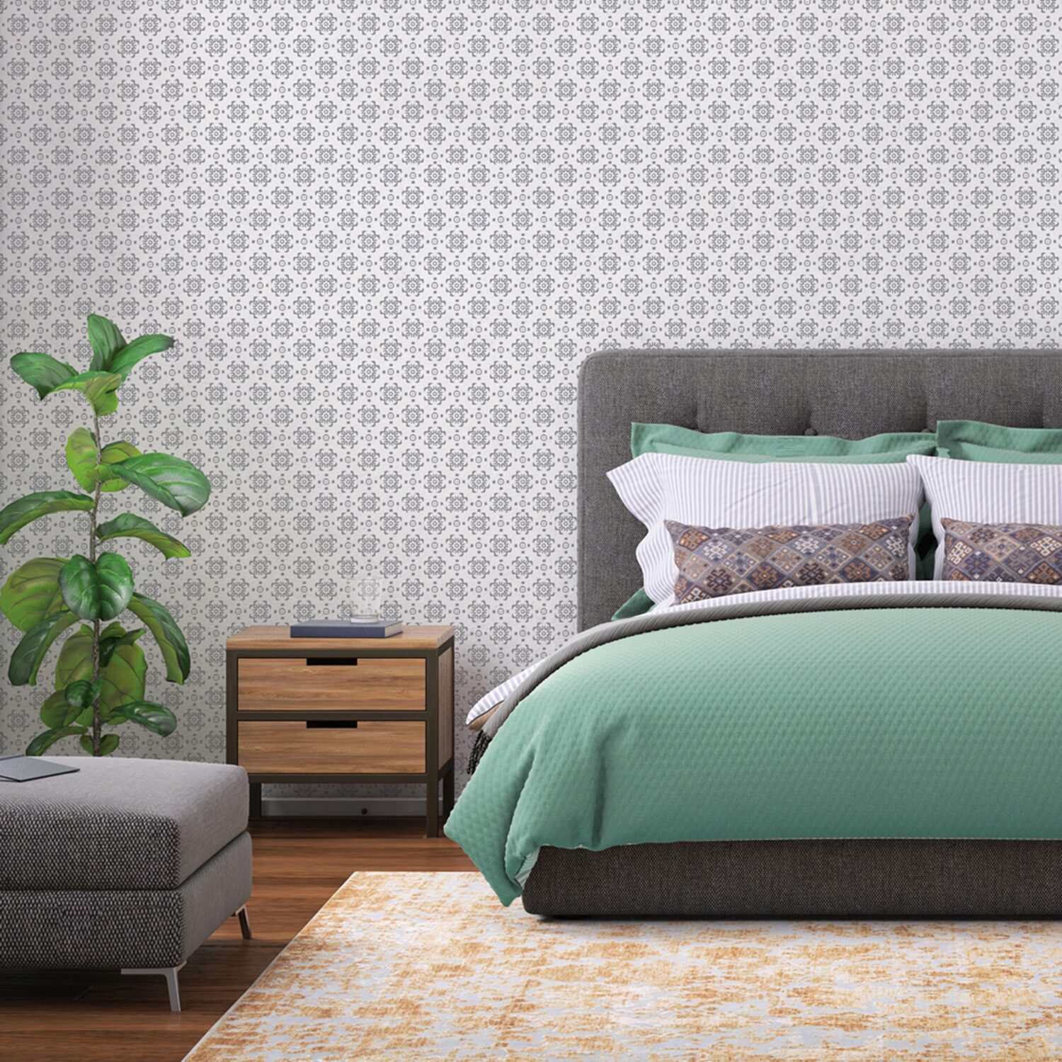 Tempaper Decorative Tile Peel & Stick Wallpaper