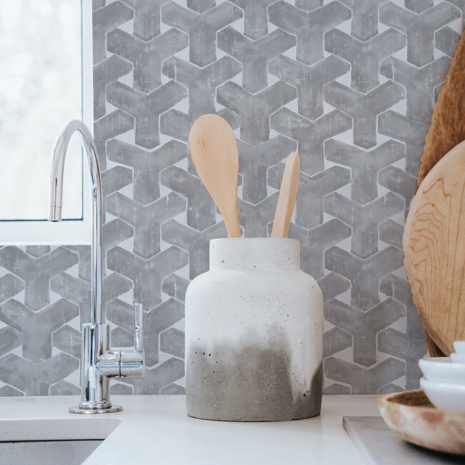 Tempaper Trellis Peel & Stick Wallpaper