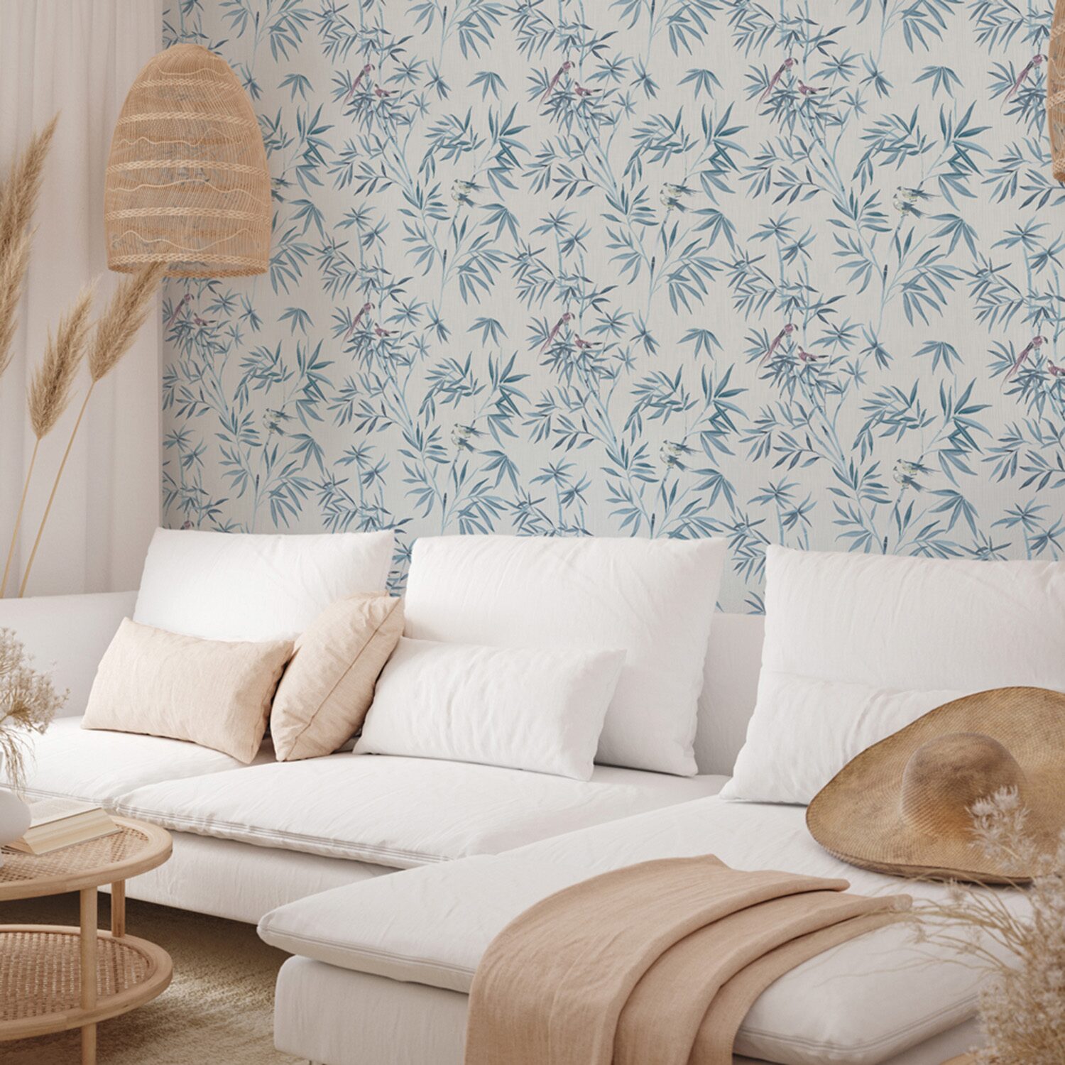 Tempaper Bamboo Peel & Stick Wallpaper