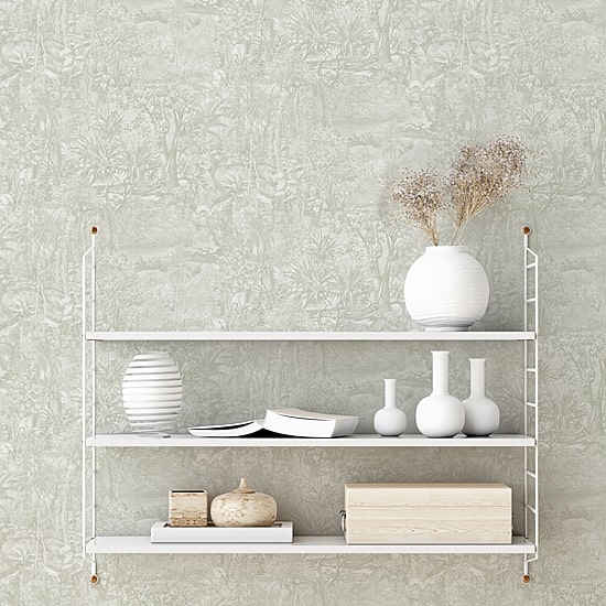 Tempaper Jungle Toile Peel & Stick Wallpaper