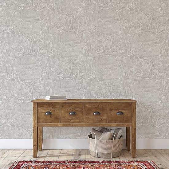 Tempaper Jungle Toile Peel & Stick Wallpaper