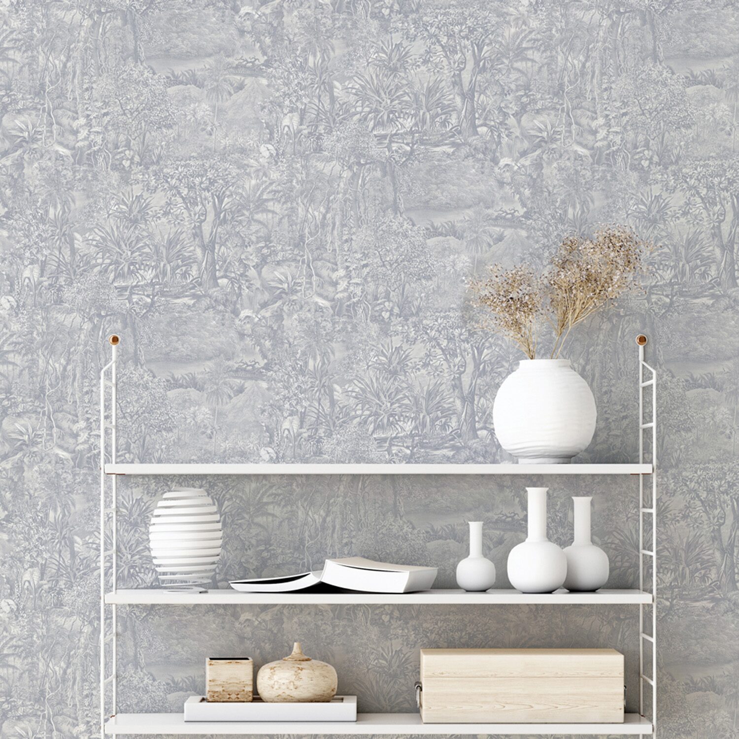 Tempaper Jungle Toile Peel & Stick Wallpaper