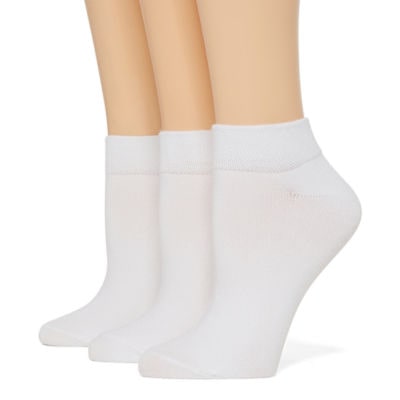 Mixit Womens 3 Pair Low Cut Socks