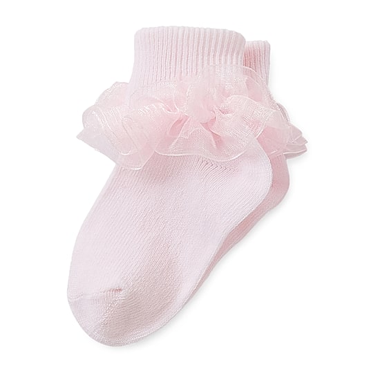Piper & Jax Tutu Baby Girls 2 Pair Crew Socks