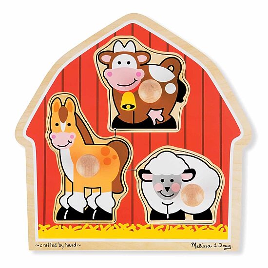 Melissa & Doug First Shapes Jumbo Knob