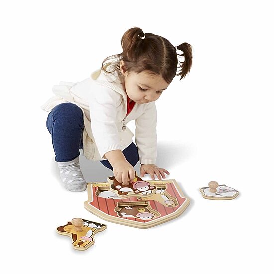 Melissa & Doug First Shapes Jumbo Knob