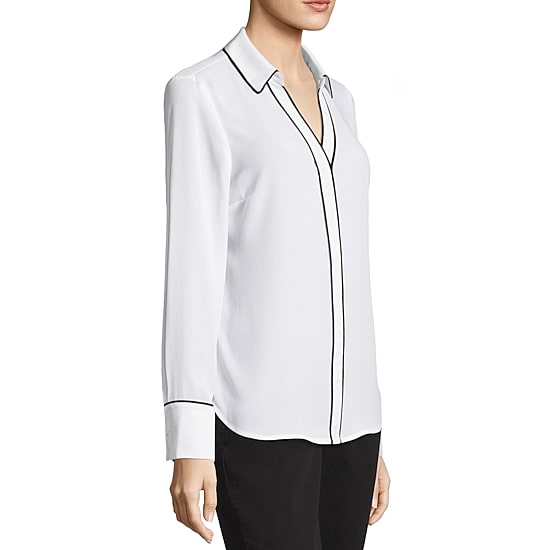 Worthington Womens Essential Soft Blouse