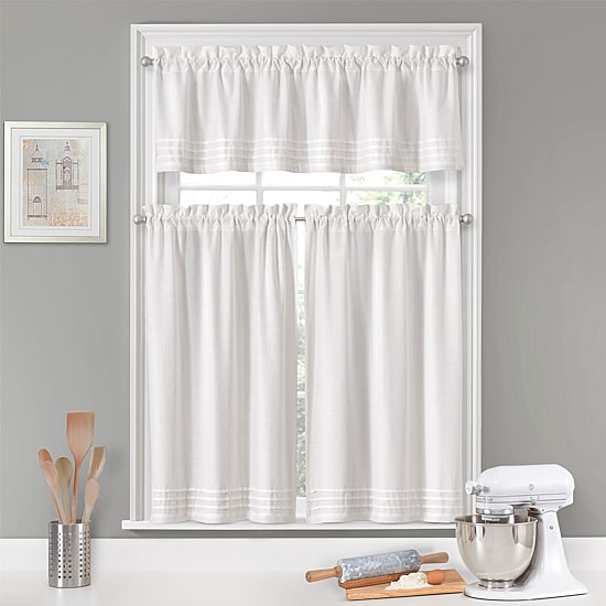 Vue Kingsbury 2-pc. Rod Pocket Window Tier