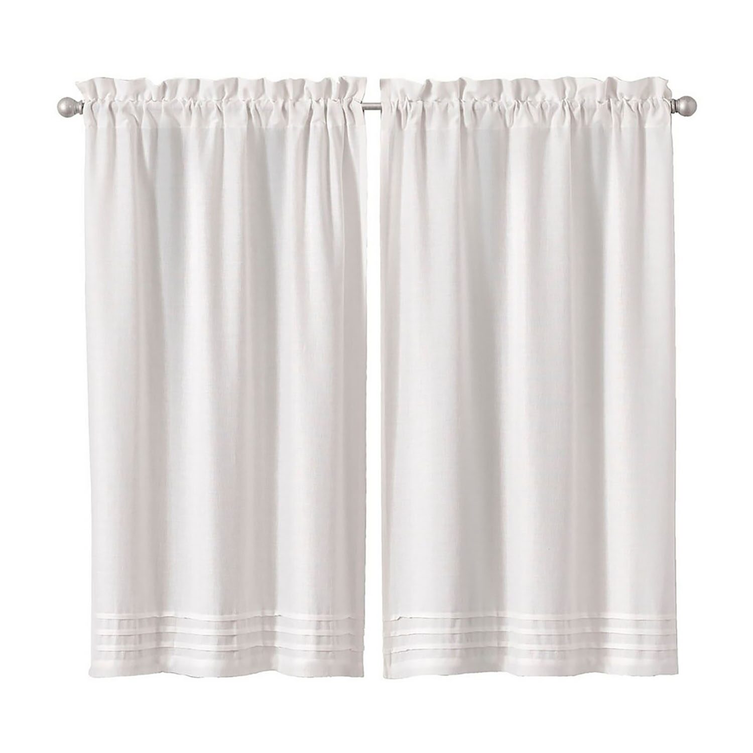 Vue Kingsbury 2-pc. Rod Pocket Window Tier