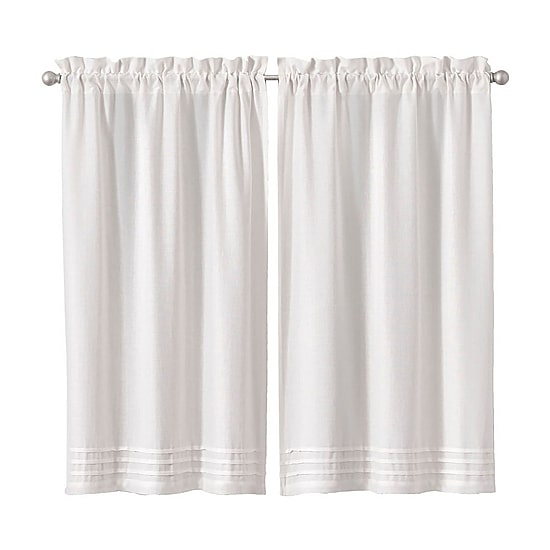 Vue Kingsbury 2-pc. Rod Pocket Window Tier