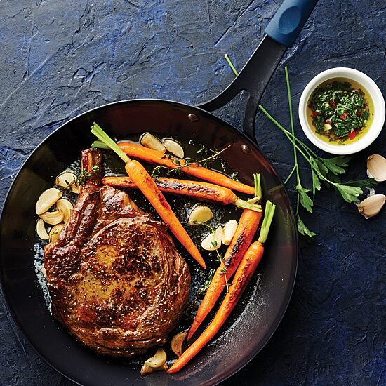 Tramontina With Grip 12 Inch Steel Frying Pan