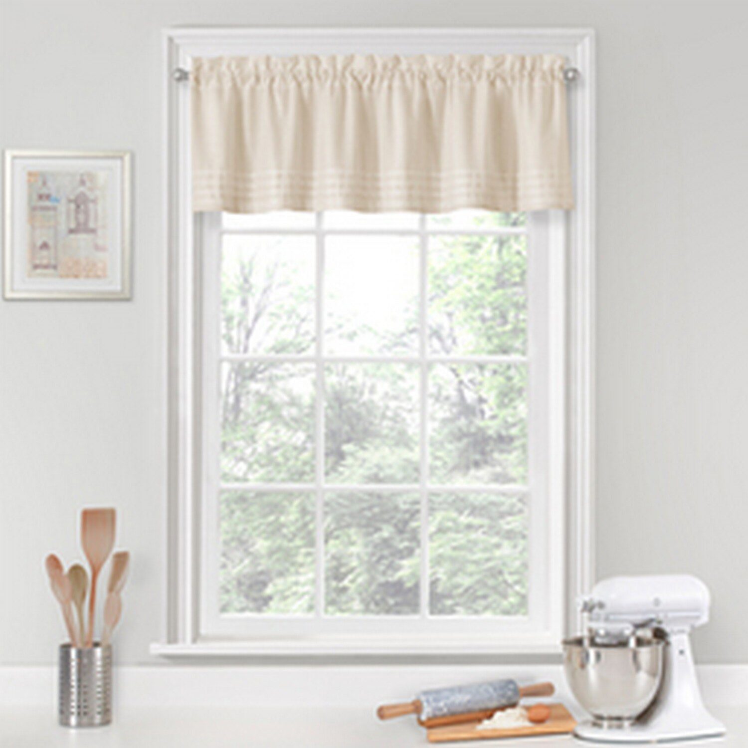 Vue Kingsbury Rod Pocket Tailored Valance