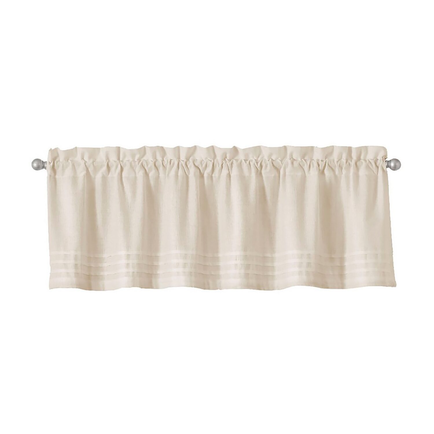 Vue Kingsbury Rod Pocket Tailored Valance