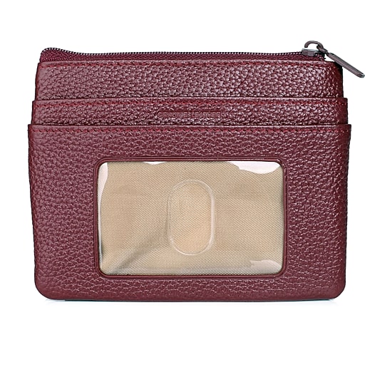 J. Buxton Solid Pebble Coin Case Wallet