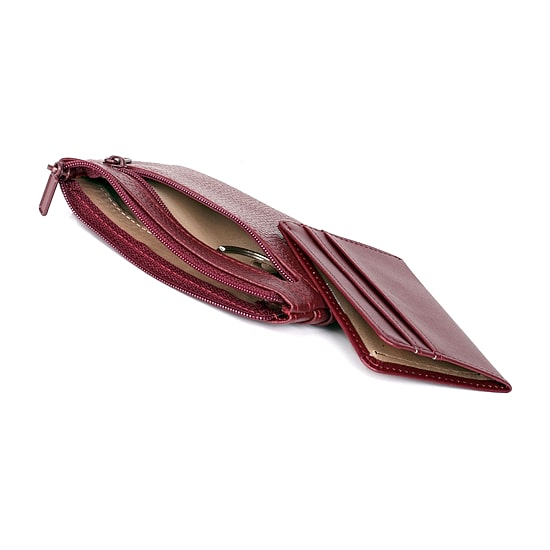 J. Buxton Solid Pebble Coin Case Wallet
