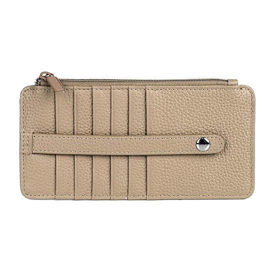 J. Buxton Womens Rfid Blocking Indexer Wallet