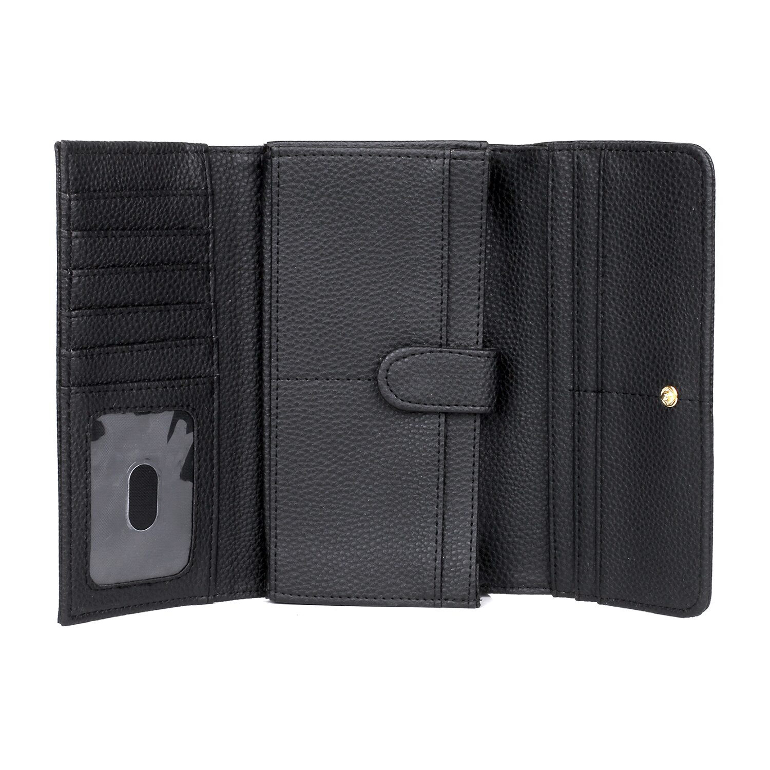 J. Buxton Womens Rfid Blocking Trifold Wallet