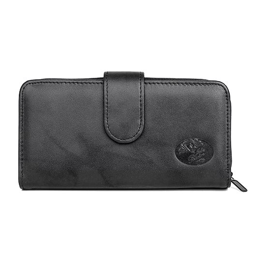J. Buxton Womens Rfid Blocking Checkbook Wallet