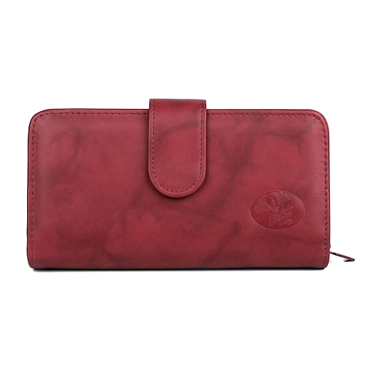 J. Buxton Womens RFID Blocking Checkbook Wallet