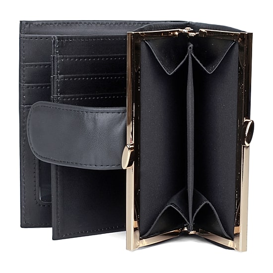 J. Buxton Womens Rfid Blocking Indexer Wallet