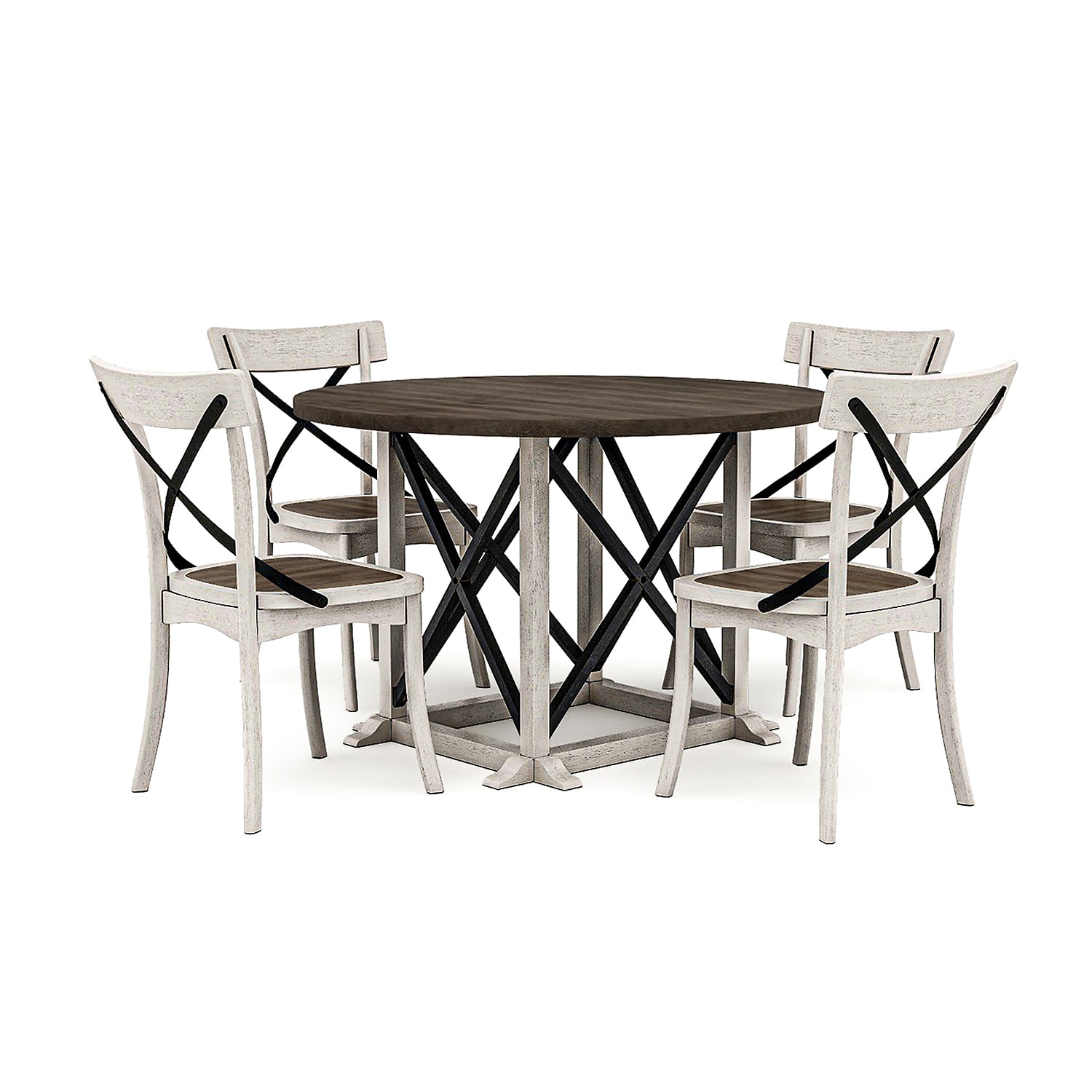 Furniture of America™ Voica 5-pc. Round Dining Set