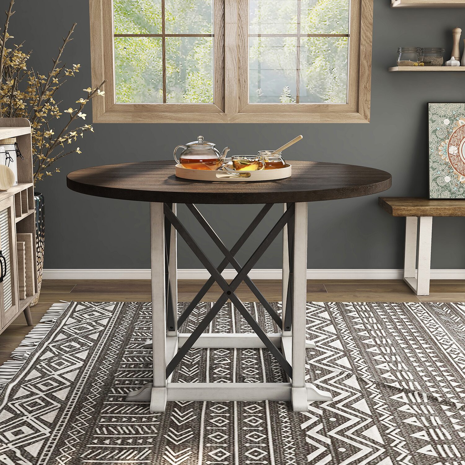 Furniture of America™ Voica 5-pc. Round Dining Set