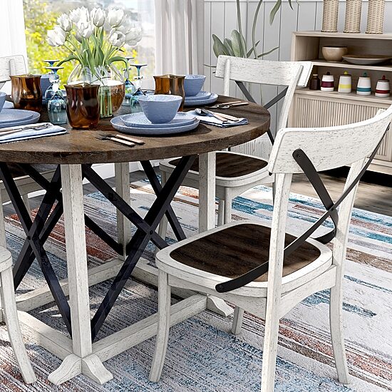 Furniture of America™ Voica 5-pc. Round Dining Set