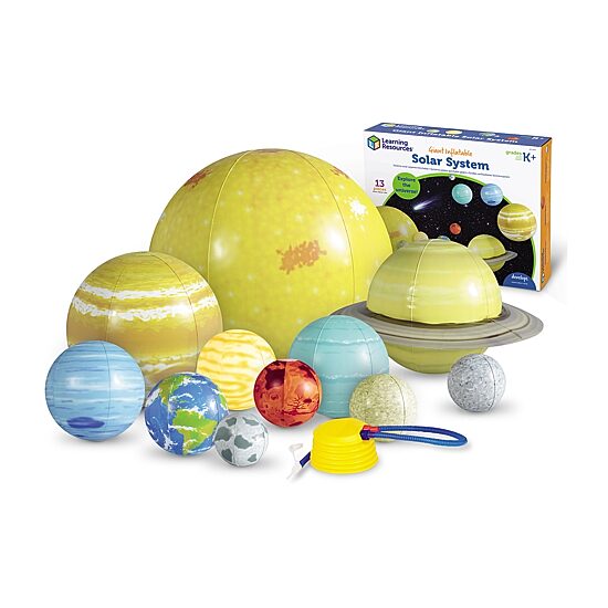 Learning Resources Giant Inflatable Solar System Set Discovery Toy