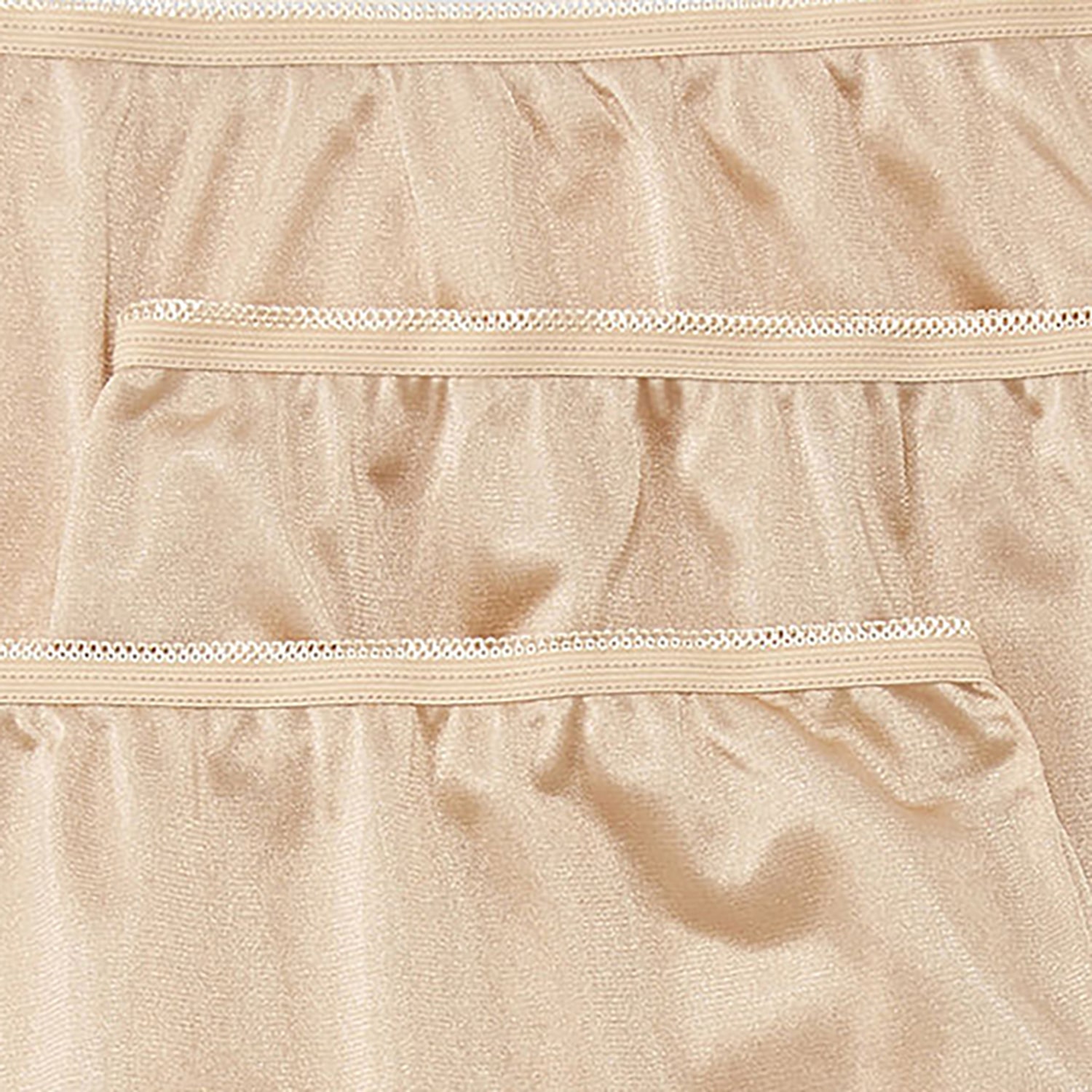 Underscore Nylon Womens 3 Pack Brief Panty