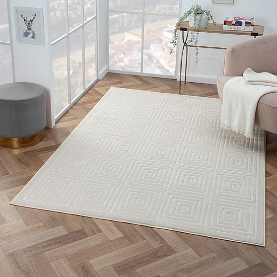 Alina Ely Geometric Indoor Outdoor Rectangular Area Rug