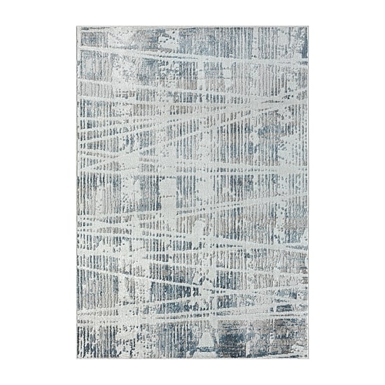 Calixta Iris Abstract Stain Resistant Indoor Rectangular Area Rug