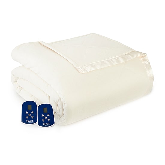 Micro Flannel Heated Electric Midweight Blanket