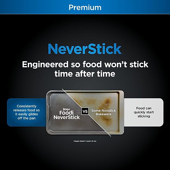 Ninja Foodi Neverstick 3-pc. Baking Sheeet Set