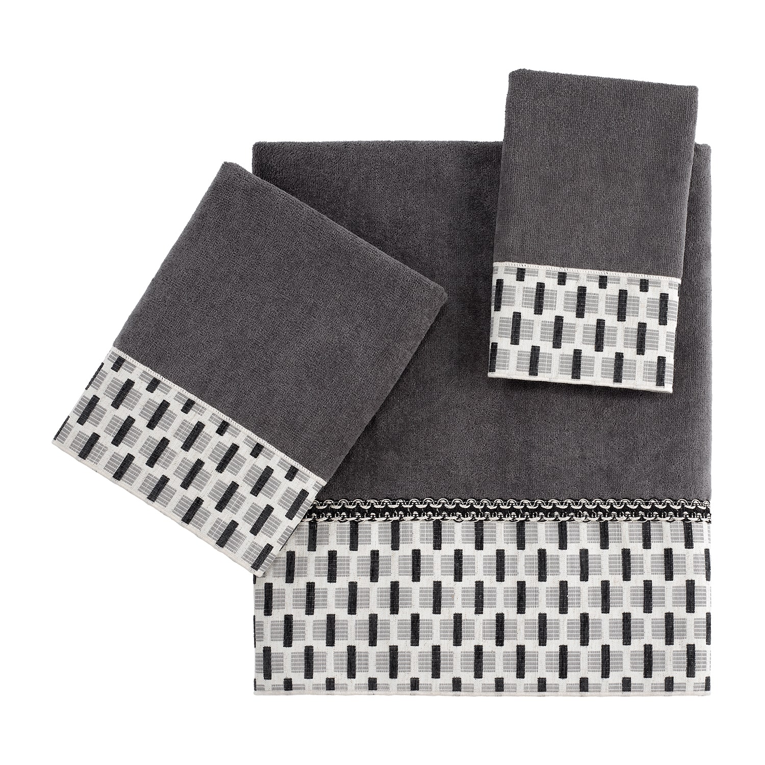 Avanti Norwood Geometric Bath Towel