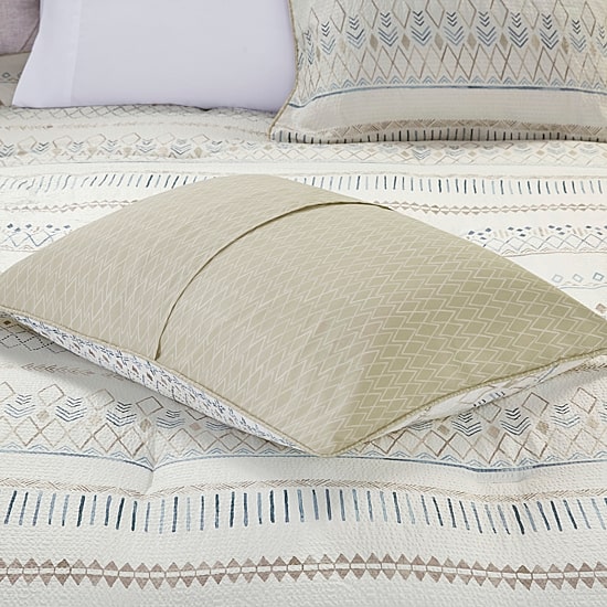 Madison Park Joshua Seersucker 5-pc. Midweight Comforter Set