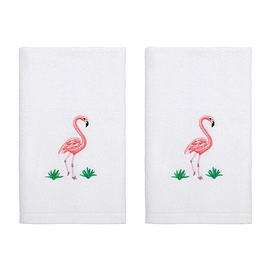 Avanti Flamingo Paradise 2-pc. Fingertip Towel
