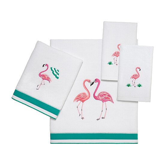 Avanti Flamingo Paradise Animal Bath Towel