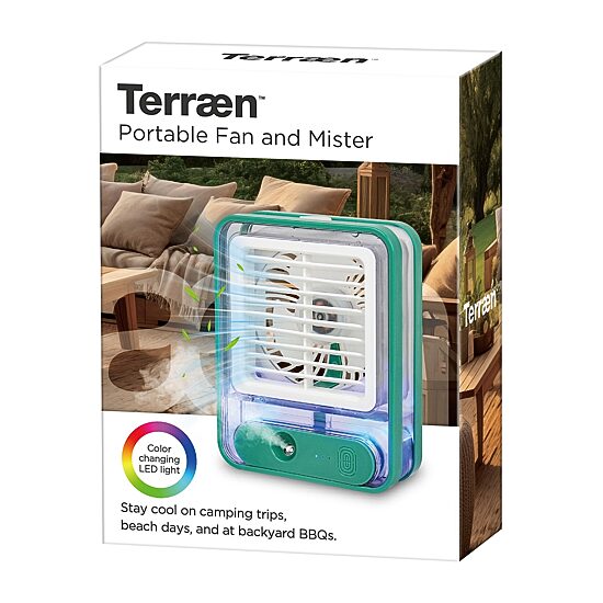 Terraen™ Portable Fan Personal Mister