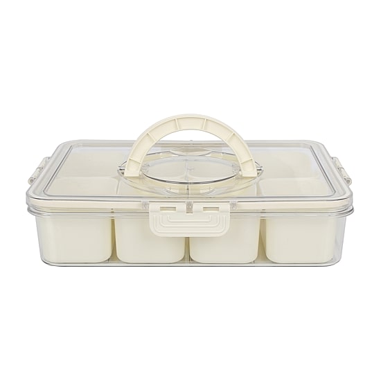 Terraen Air-Tight Snack Container Divided Tray