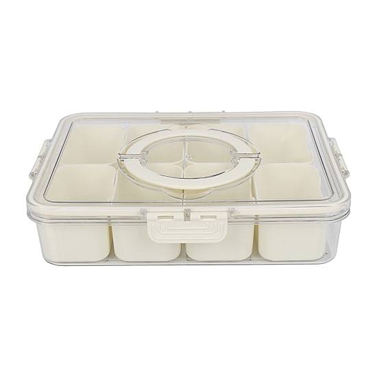 Terraen Air-Tight Snack Container Divided Tray