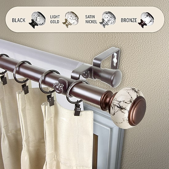 Rod Desyne Kelly Double Curtain Rod