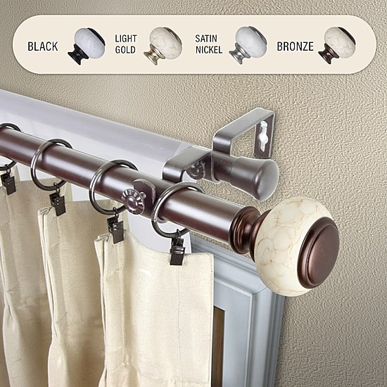 Rod Desyne Vernon Double Curtain Rod