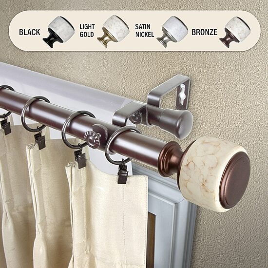 Rod Desyne Morton Double Curtain Rod