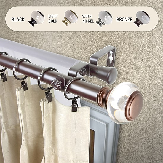 Rod Desyne Ironwood Double Curtain Rod