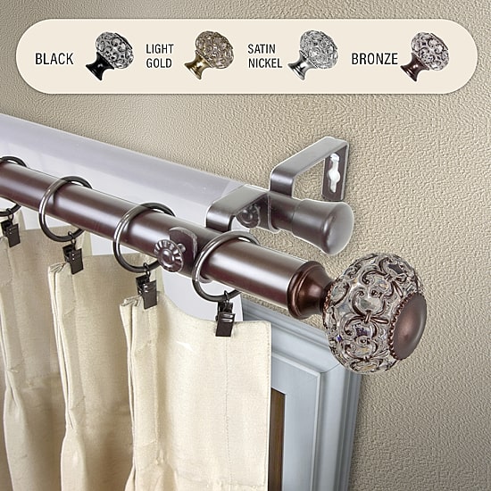 Rod Desyne Elsie Double Curtain Rod