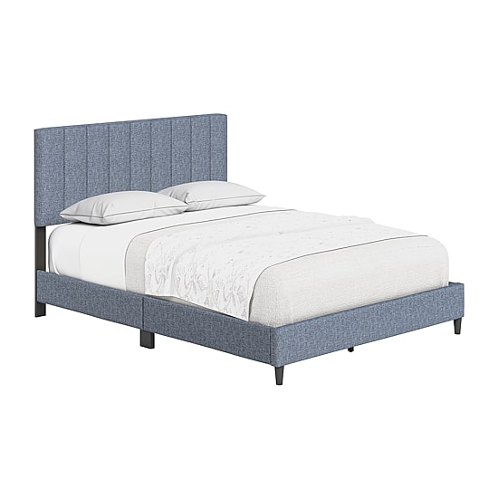 Lenora Upholstered Wooden Bed