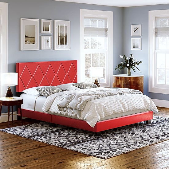 Celeste Wooden Platform Bed