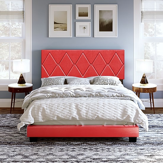 Celeste Wooden Platform Bed