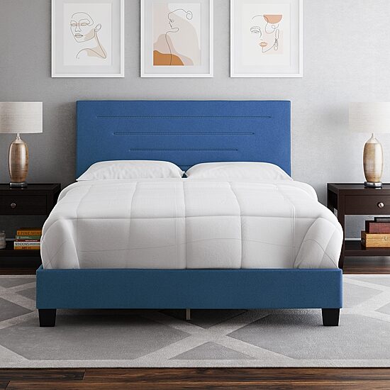 Lilliana Wooden Platform Bed